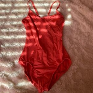 Coral Leotard